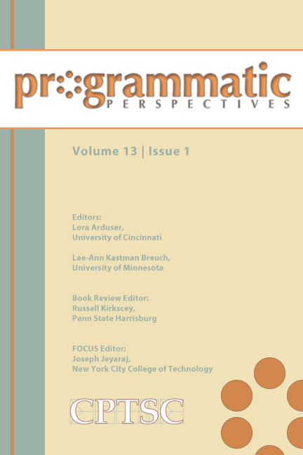 					View Vol. 13 No. 1 (2022): Programmatic Perspectives
				